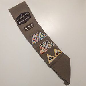 Girl Scout Brownie Sash circa 1990